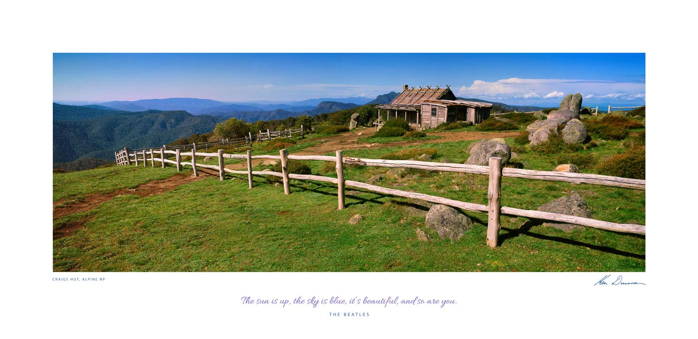 POSTER OF PURPOSE - CRAIG'S HUT Inspirational