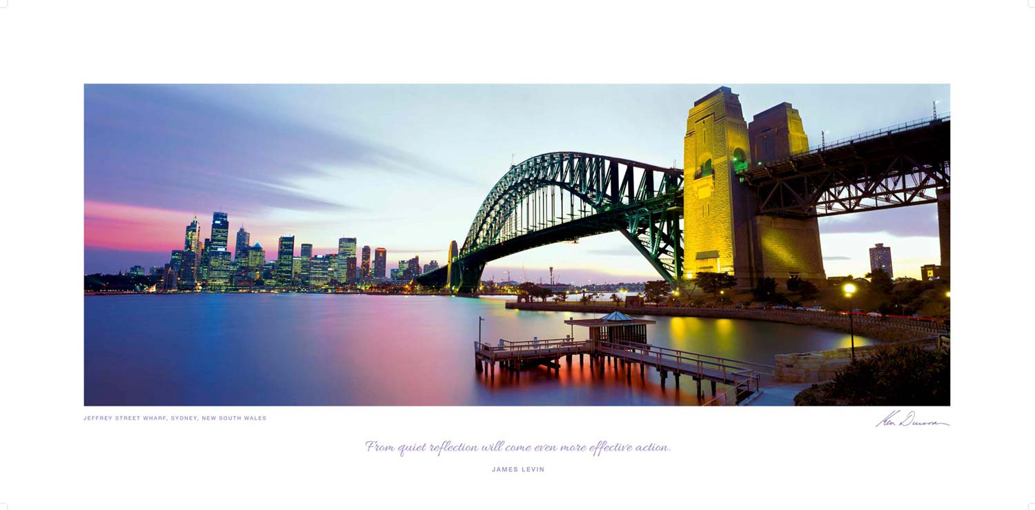 POSTER OF PURPOSE - JEFFREY STREET WHARF - Inspirational
